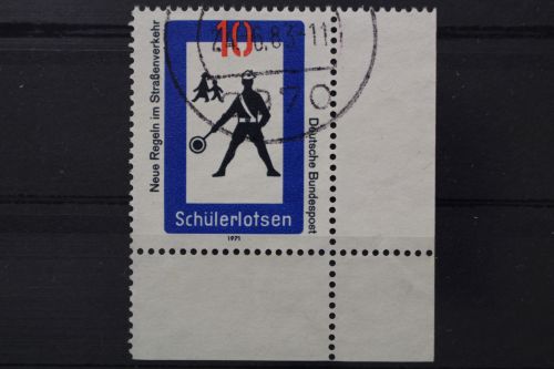 Deutschland (BRD), MiNr. 665, Ecke rechts unten, gestempelt