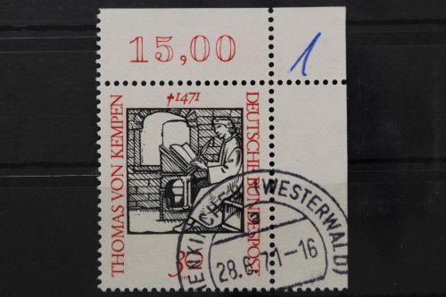 Deutschland (BRD), MiNr. 674, Ecke rechts oben, gestempelt