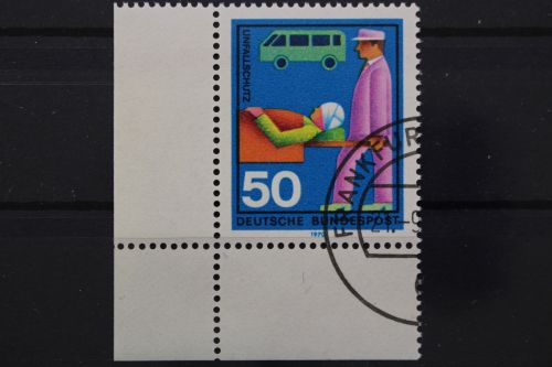 Deutschland (BRD), MiNr. 633, Ecke links unten, gestempelt