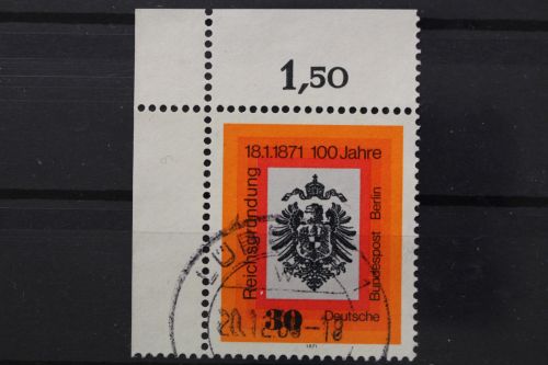 Deutschland (BRD), MiNr. 658, Ecke links oben, gestempelt