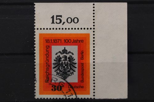 Deutschland (BRD), MiNr. 658, Ecke rechts oben, gestempelt