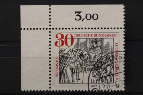 Deutschland (BRD), MiNr. 669, Ecke links oben, gestempelt