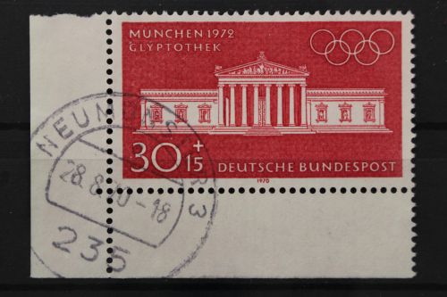 Deutschland (BRD), MiNr. 626, Ecke links unten, gestempelt