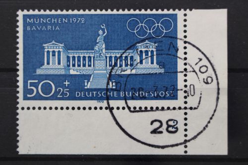 Deutschland (BRD), MiNr. 627, Ecke rechts unten, FN 2, gestempelt