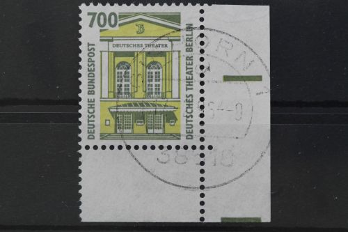 Deutschland (BRD), MiNr. 1691, Ecke rechts unten, EST