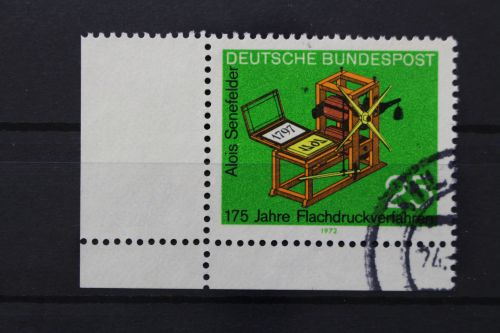 Deutschland (BRD), MiNr. 715, Ecke links unten, gestempelt