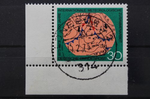 Deutschland (BRD), MiNr. 760, Ecke links unten, EST