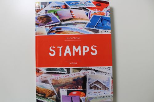 Leuchtturm, 32 Seiten Einsteckalbum A 4 mit Briefmarken-Motiven