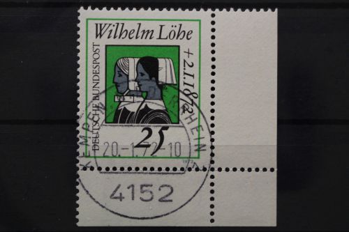 Deutschland (BRD), MiNr. 710, Ecke rechts unten, EST