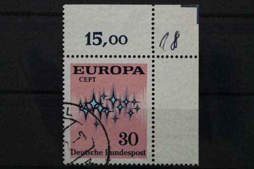 Deutschland (BRD), MiNr. 717, Ecke rechts oben, gestempelt
