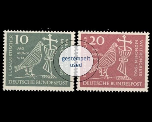 Deutschland (BRD), Michel Nr. 330-331, gestempelt