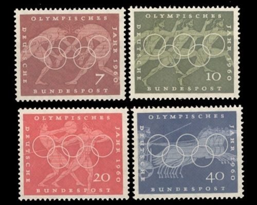 Deutschland (BRD), Michel Nr. 332-335, postfrisch
