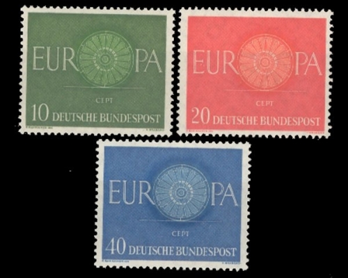 Deutschland (BRD), Michel Nr. 337-339, postfrisch