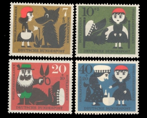 Deutschland (BRD), Michel Nr. 340-343, postfrisch