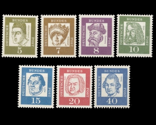 Deutschland (BRD), Michel Nr. 347-355 x, postfrisch