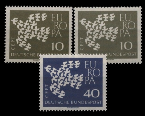 Deutschland (BRD), Michel Nr. 367-368 x/y, postfrisch