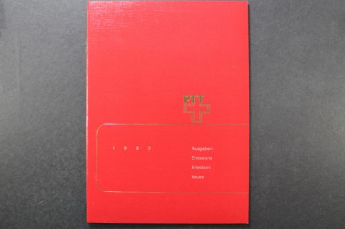 Schweiz, MiNr. 1242-1264, Jahrbuch 1983, postfrisch