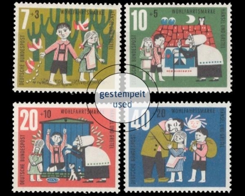 Deutschland (BRD), Michel Nr. 369-372, gestempelt
