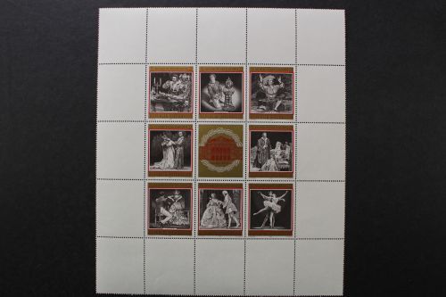 Österreich, MiNr. 1294-1301, Kleinbogen, postfrisch