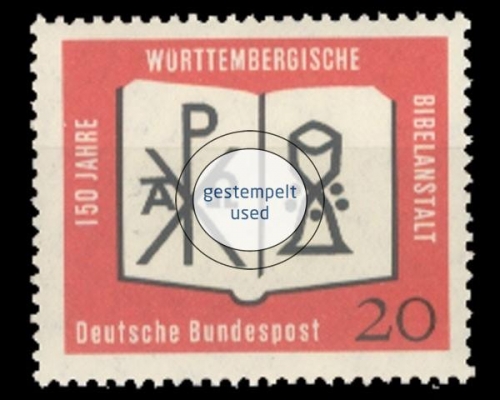 Deutschland (BRD), Michel Nr. 382, gestempelt