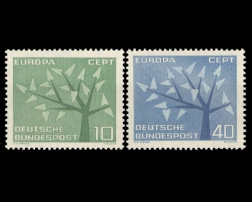 Deutschland (BRD), Michel Nr. 383-384, postfrisch