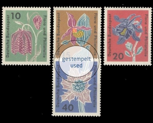 Deutschland (BRD), Michel Nr. 392-395, gestempelt