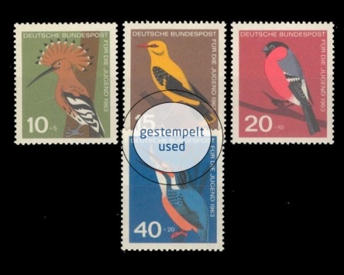Deutschland (BRD), Michel Nr. 401-404, gestempelt