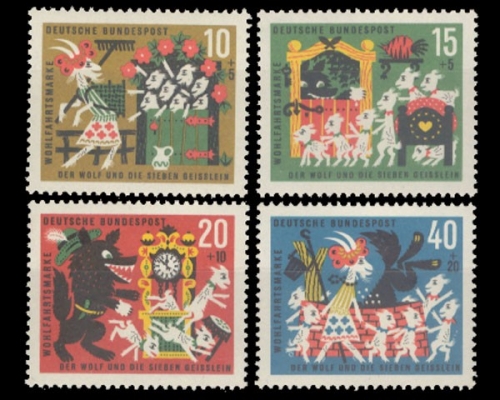 Deutschland (BRD), Michel Nr. 408-411, postfrisch