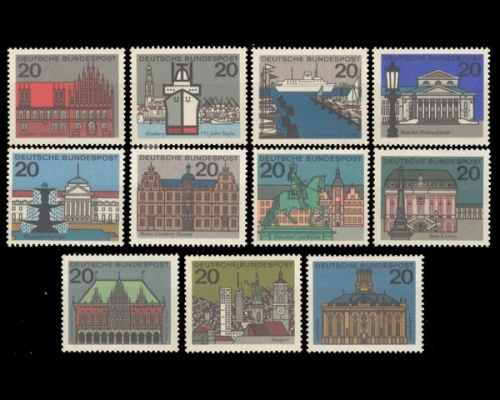 Deutschland (BRD), Michel Nr. 416-427, postfrisch