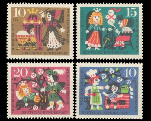 Deutschland (BRD), Michel Nr. 447-450, postfrisch