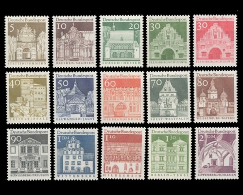 Deutschland (BRD), Michel Nr. 489-503, postfrisch