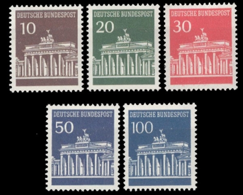 Deutschland (BRD), Michel Nr. 506-510, postfrisch