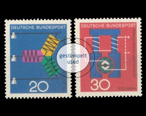 Deutschland (BRD), Michel Nr. 521-522, gestempelt