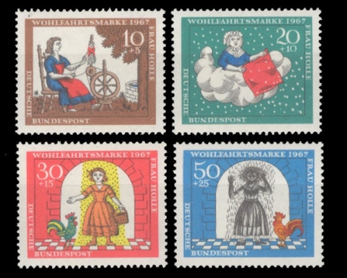 Deutschland (BRD), Michel Nr. 538-541, postfrisch