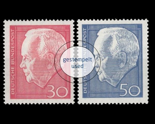 Deutschland (BRD), Michel Nr. 542-543, gestempelt