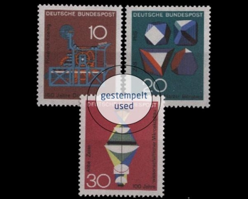 Deutschland (BRD), Michel Nr. 546-548, gestempelt