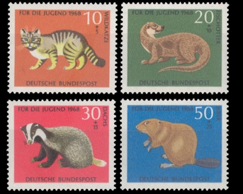 Deutschland (BRD), Michel Nr. 549-552, postfrisch