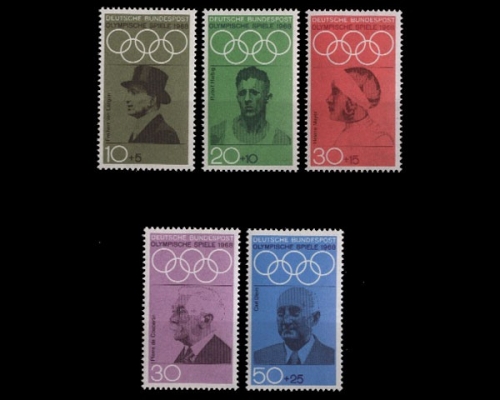 Deutschland (BRD), Michel Nr. 561-565, postfrisch