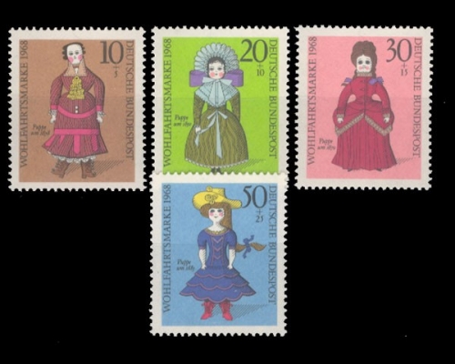 Deutschland (BRD), Michel Nr. 571-574, postfrisch
