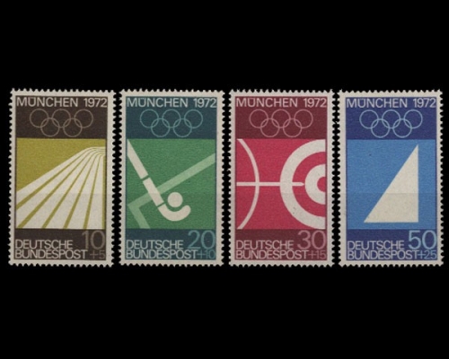 Deutschland (BRD), Michel Nr. 587-590, postfrisch