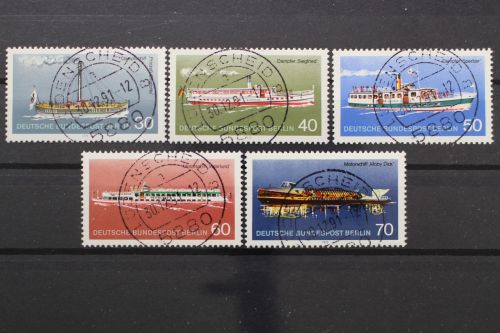 Berlin, MiNr. 483-487, zentrisch Lüdenscheid, gestempelt