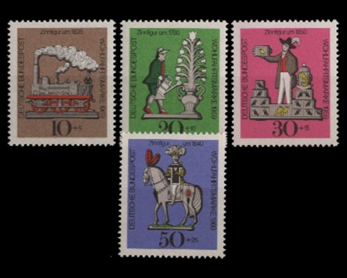 Deutschland (BRD), Michel Nr. 604-607, postfrisch