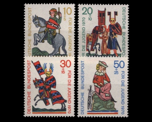 Deutschland (BRD), Michel Nr. 612-615, postfrisch