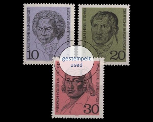 Deutschland (BRD), Michel Nr. 616-618, gestempelt