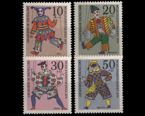 Deutschland (BRD), Michel Nr. 650-653, postfrisch