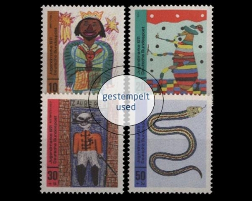 Deutschland (BRD), Michel Nr. 660-663, gestempelt