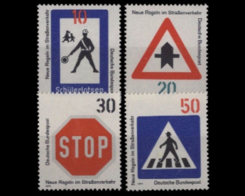 Deutschland (BRD), Michel Nr. 665-668, postfrisch