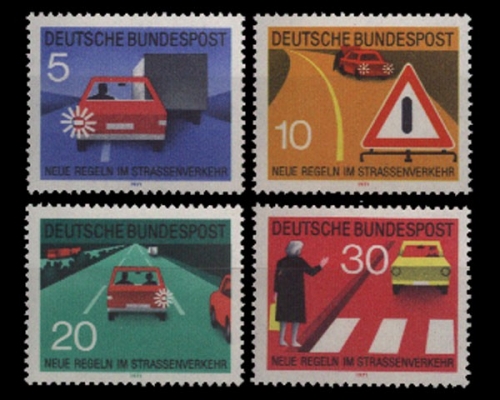 Deutschland (BRD), Michel Nr. 670-673, postfrisch