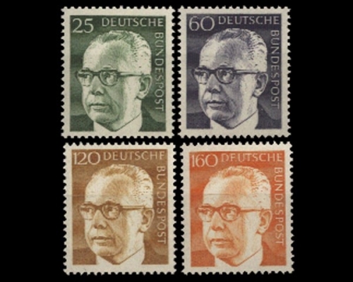 Deutschland (BRD), Michel Nr. 689-692, postfrisch