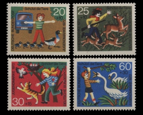 Deutschland (BRD), Michel Nr. 711-714, postfrisch